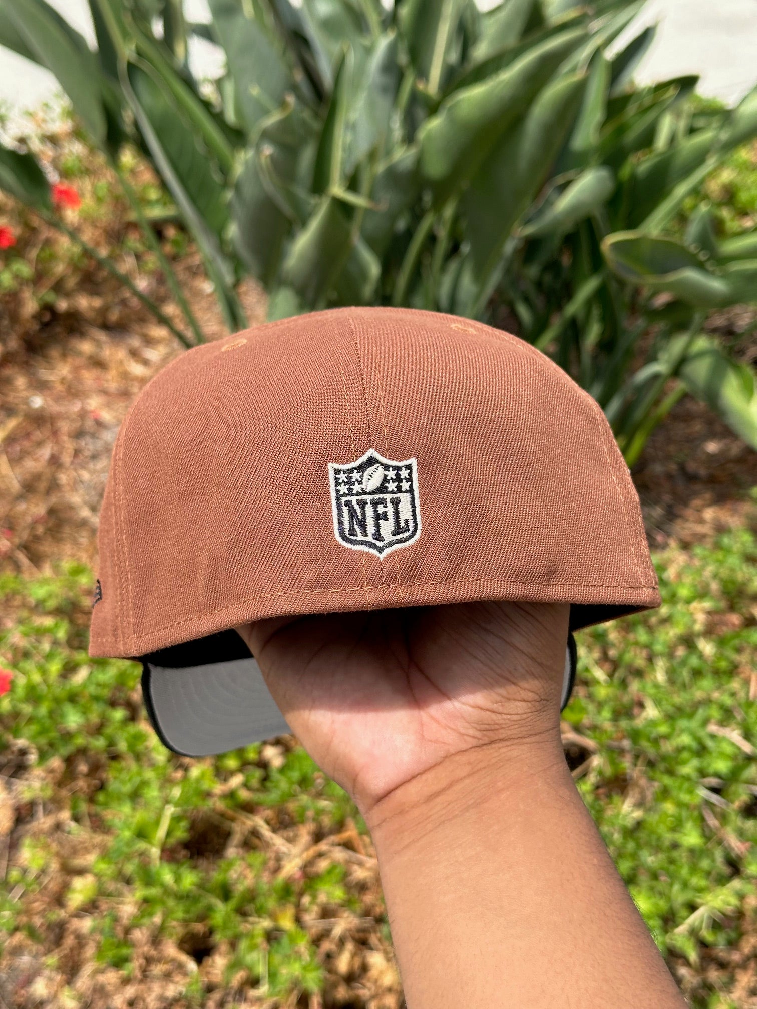 NEW ERA  59FIFTY BROWN/BLACK / 50TH ANNIVERSARY SIDE PATCH