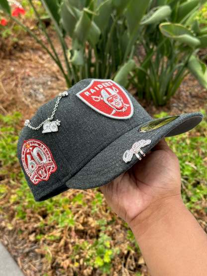 NEW ERA 59FIFTY GREY WOOL / 60TH ANNIVERSARY SIDE PATCH