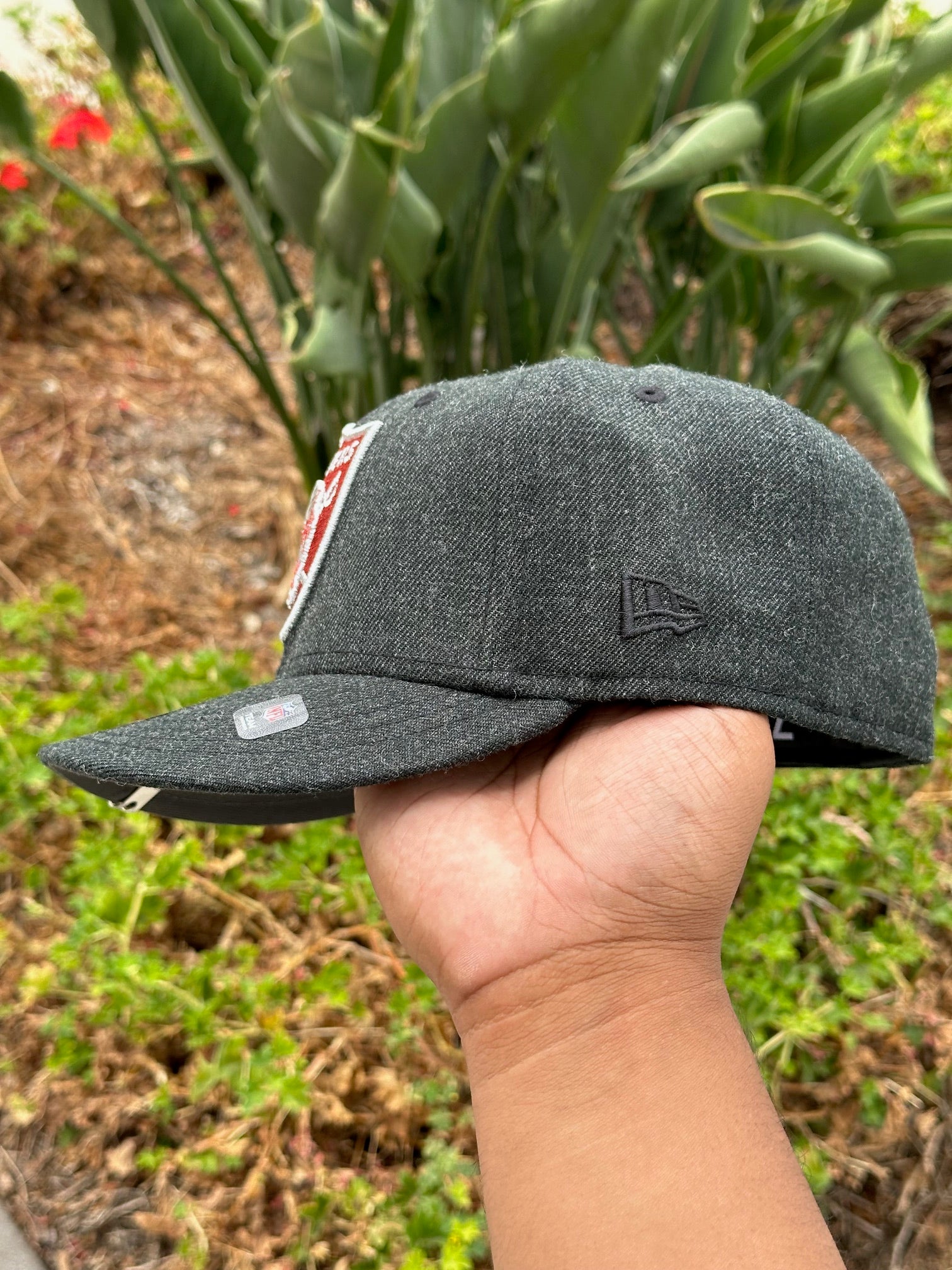 NEW ERA 59FIFTY GREY WOOL / 60TH ANNIVERSARY SIDE PATCH
