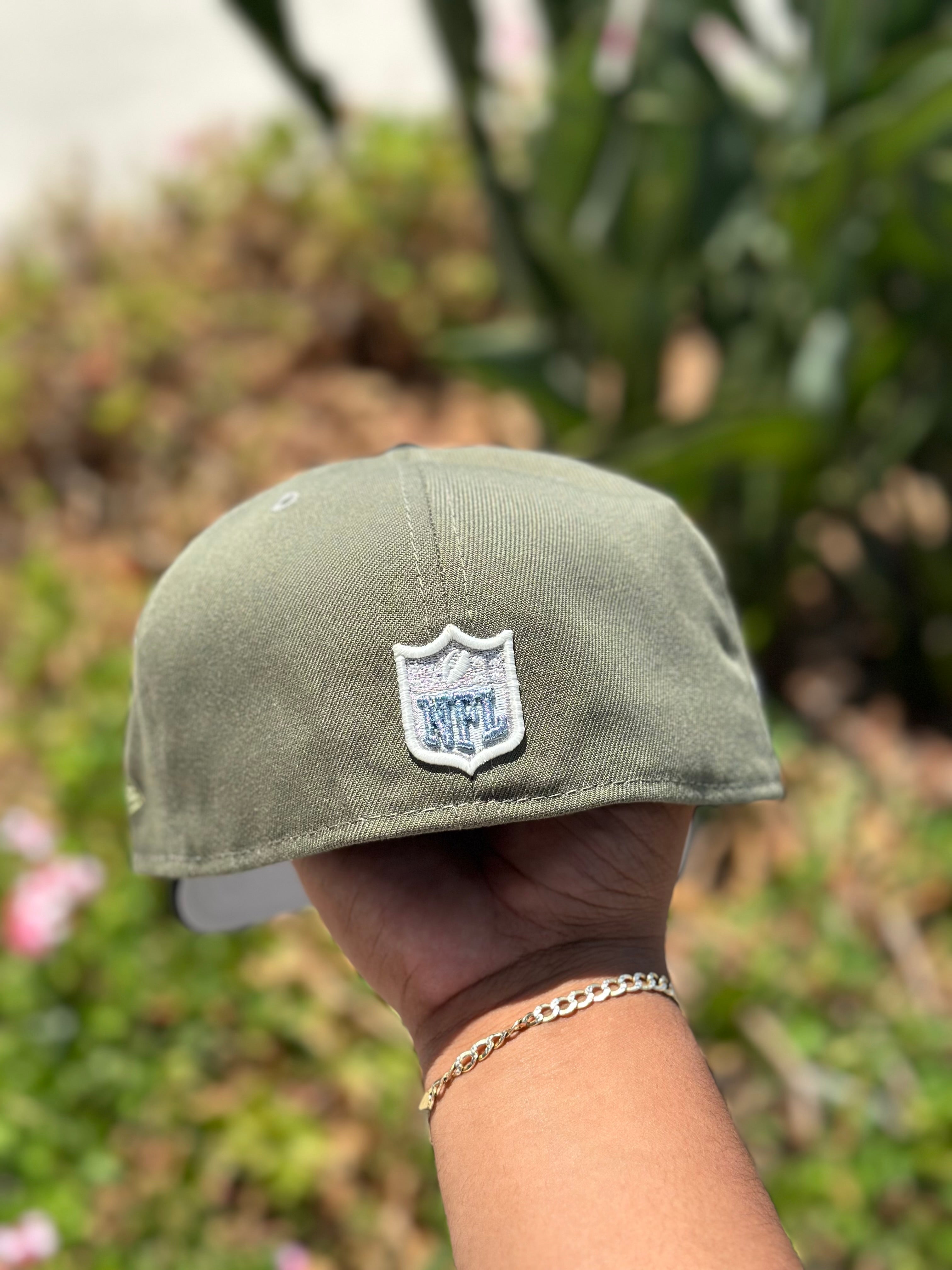 NEW ERA 59FIFTY OLIVE GREEN/BLACK / XXXVII SUPER BOWL SIDE PATCH