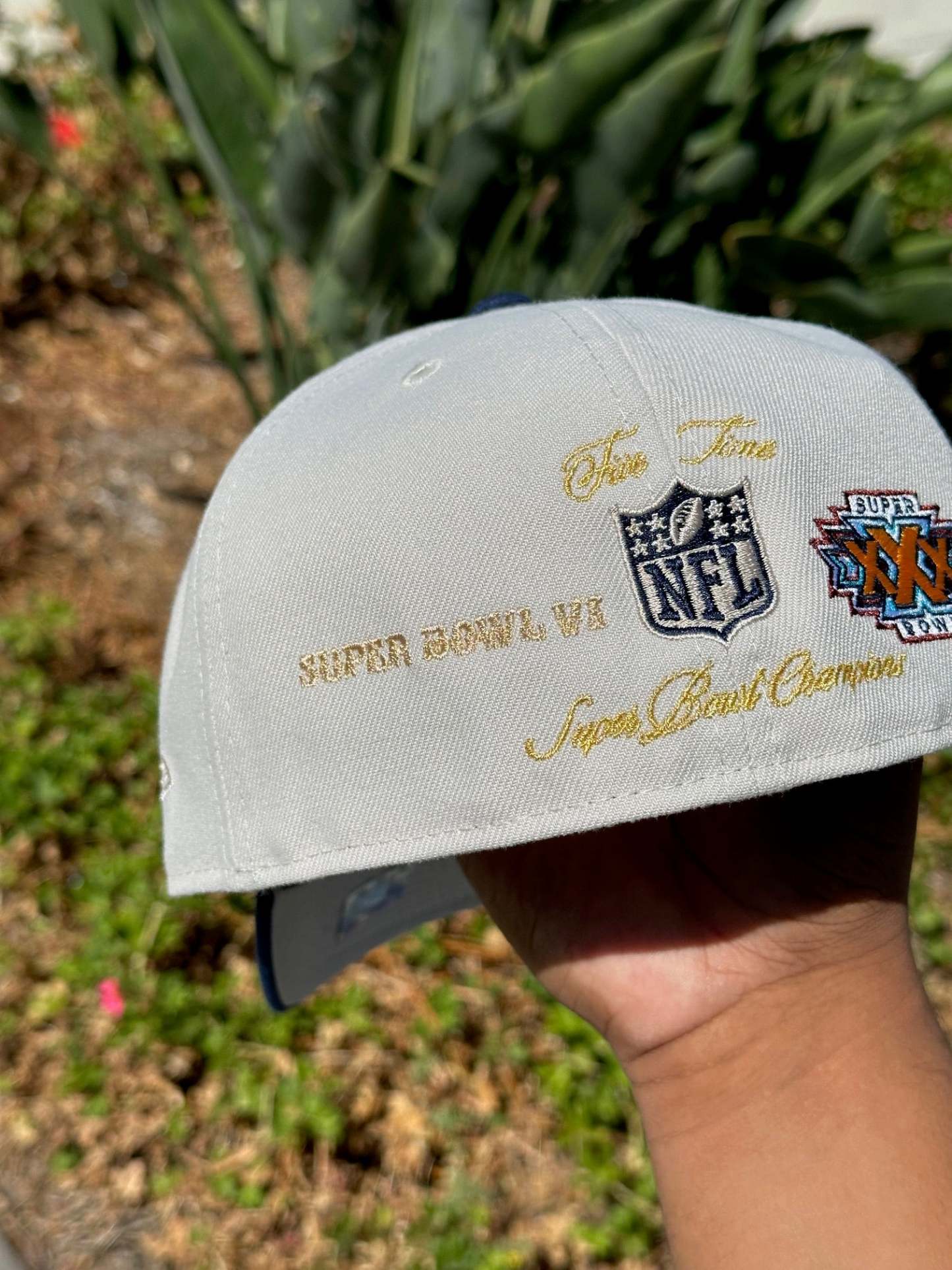 NEW ERA EXCLUSIVE 59FIFTY SMOKE GREY/NAVY  "SUPER BOWL CHAMPIONS" 