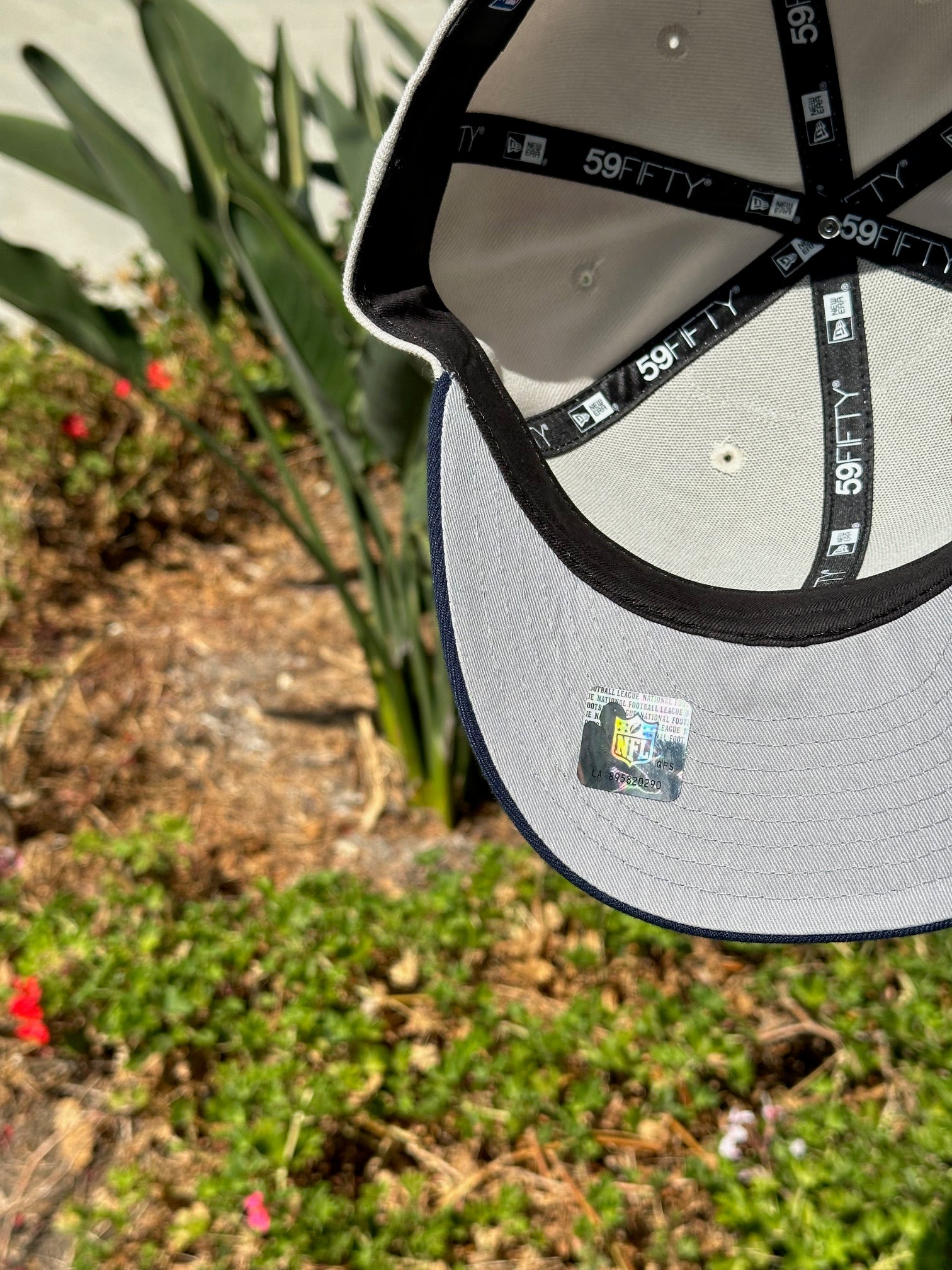 NEW ERA EXCLUSIVE 59FIFTY SMOKE GREY/NAVY  "SUPER BOWL CHAMPIONS" 