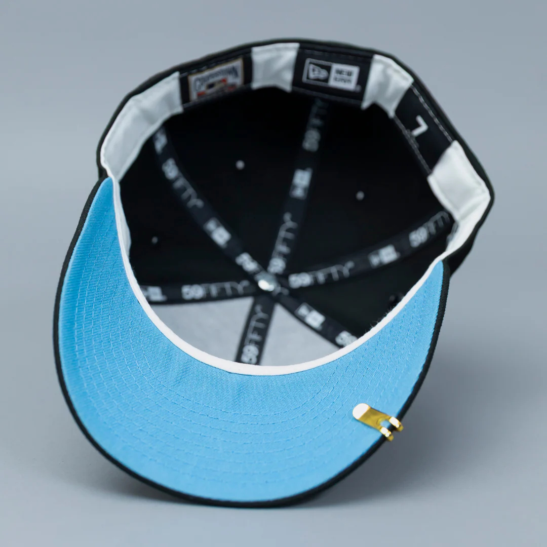 NEW ERA  59FIFTY BLACK / 40TH ANNIVERSARY SIDE PATCH