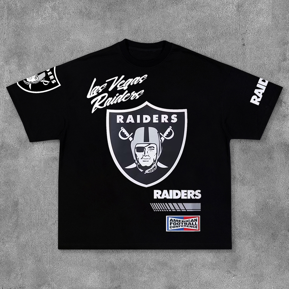 Las Vegas Raiders Fast Lane Short Sleeve T-Shirt