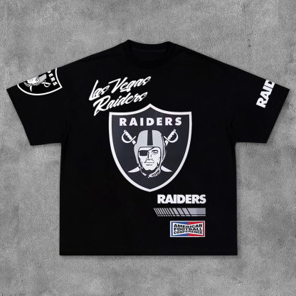 Las Vegas Raiders Fast Lane Short Sleeve T-Shirt
