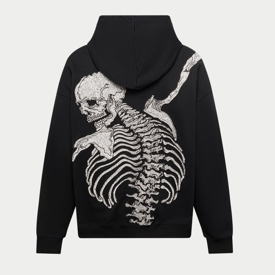 Godspeed R.O.D White Skull Cotton Long Sleeve Hoodie