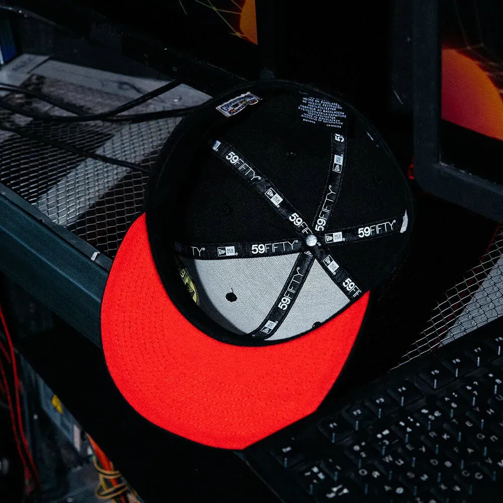 NEW ERA DETROIT TIGERS  ALL STAR GAME 2005 BLACK / RED EMBROIDERED CASUAL BASEBALL CAP