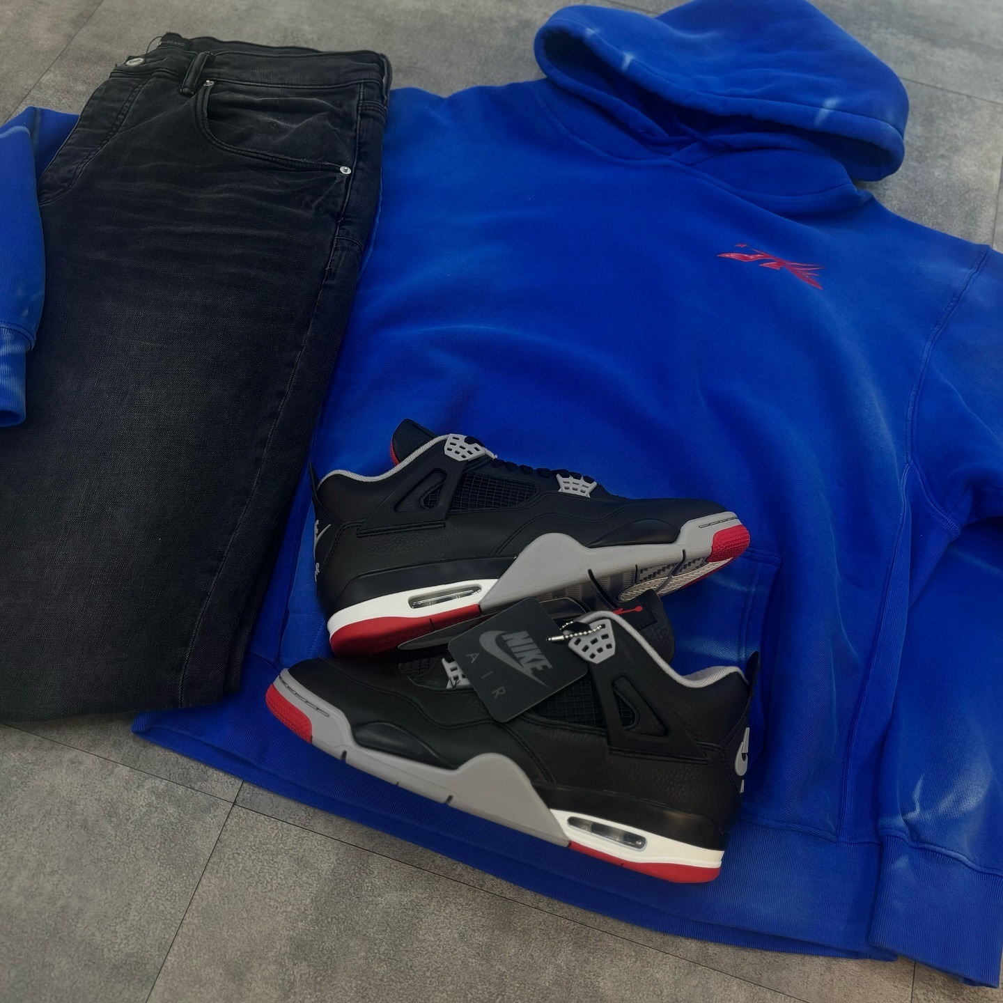 Hellstar Sports Gel Logo Cotton Long Sleeve Hoodie