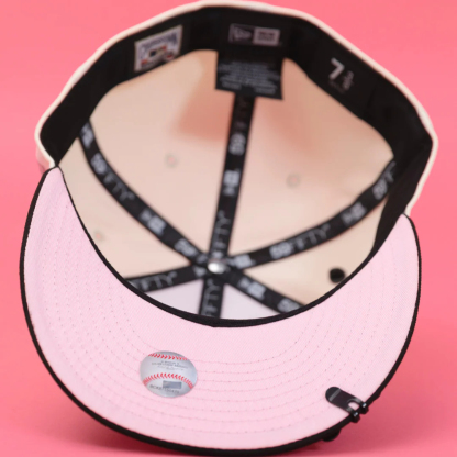 NEW ERA  59FIFTY CHROME/ BLACK 