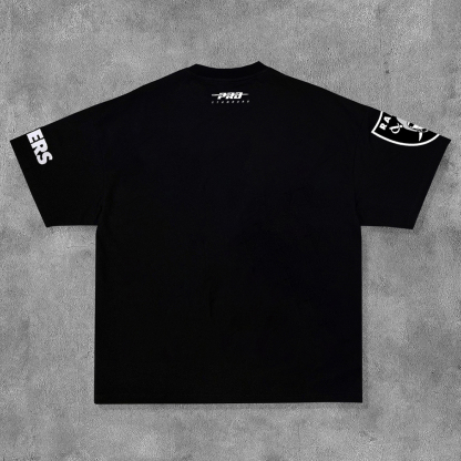 Las Vegas Raiders Fast Lane Short Sleeve T-Shirt