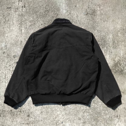 Solid Color Long Sleeve Zipper Pocket Jacket