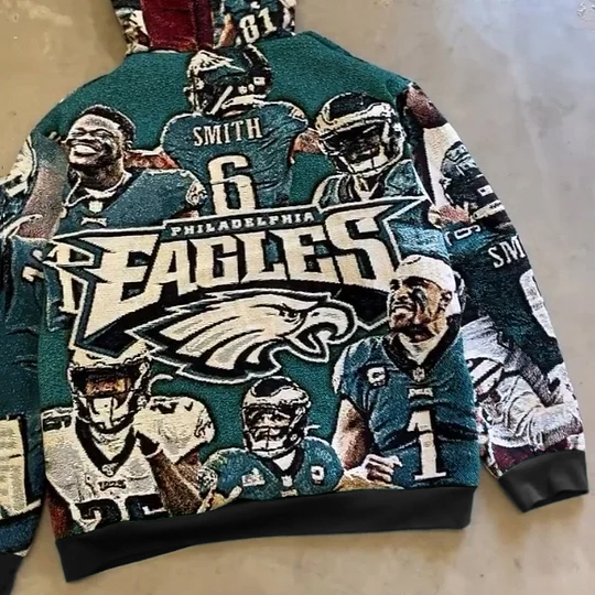Eagles tapestry hoodie
