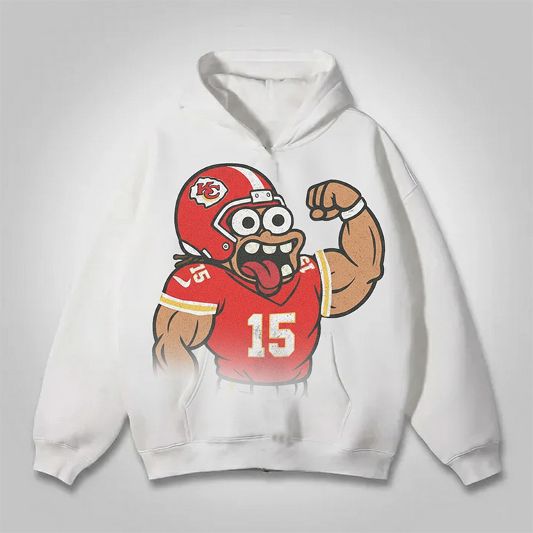 "Comic Athlete Hoodie"