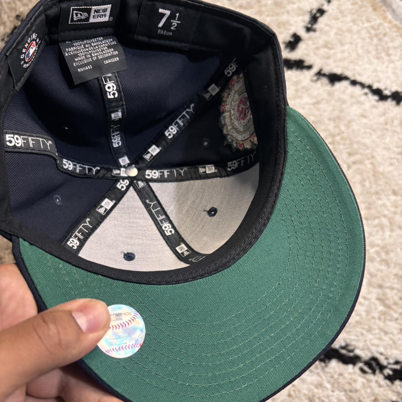 NEW ERA  NAVY 1968 WORLD SERIES CHAMPIONS 50TH ANNIVERSARY SPRING TRAINING BOTANICAL EMBROIDERED CASUAL BASEBALL CAP