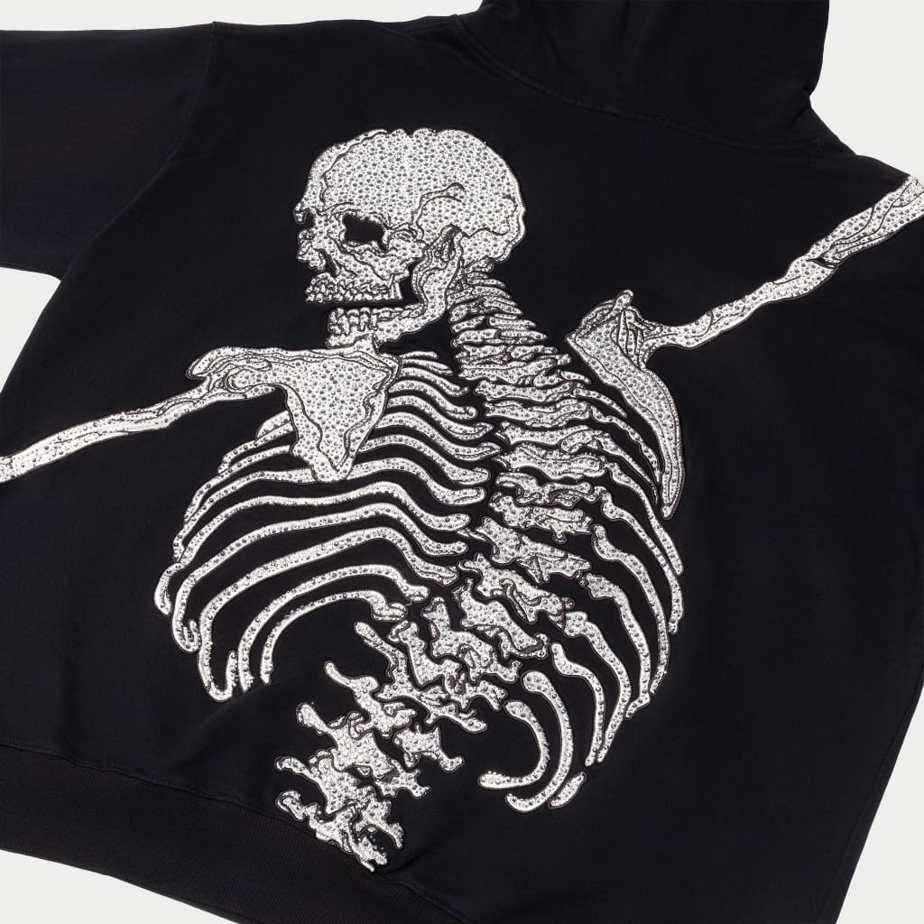 Godspeed R.O.D White Skull Cotton Long Sleeve Hoodie