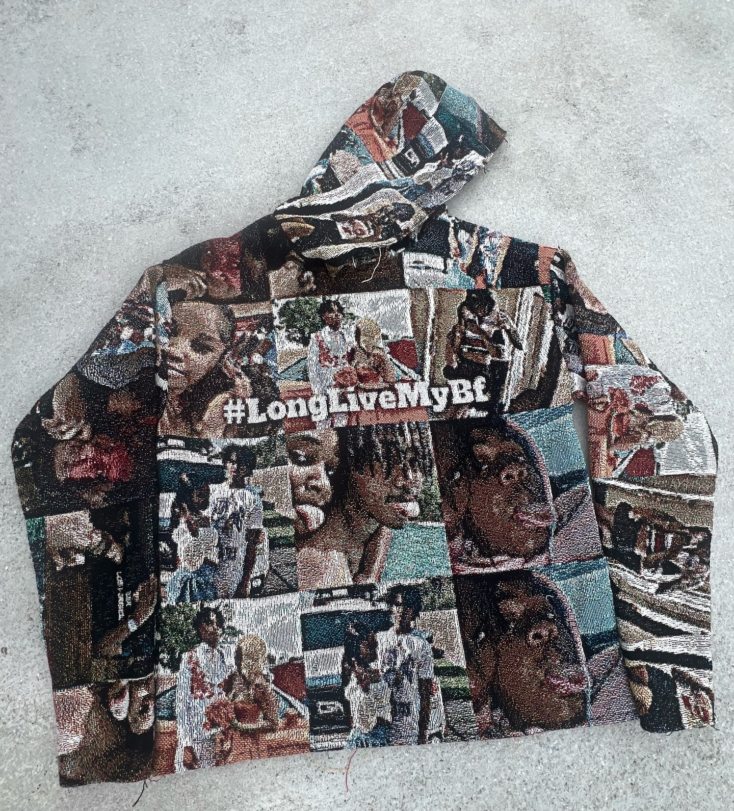 Long Live My BF Tapestry Hoodie