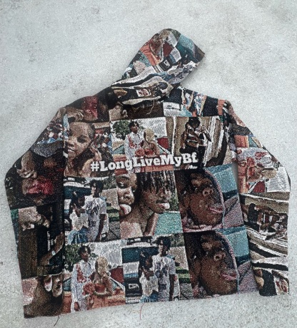 Long Live My BF Tapestry Hoodie