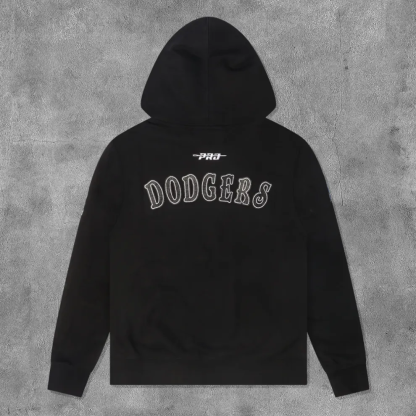 Stylish Letter Logo Print Long Sleeve Hoodies