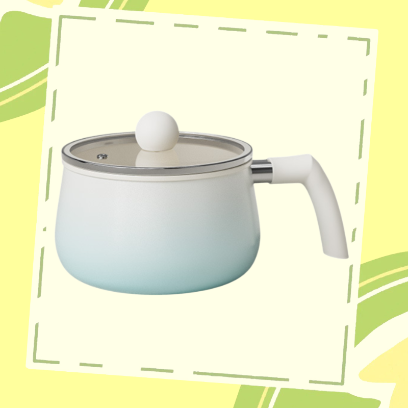 Ceramic Glaze milk pot Milk cup Healthy cooking Nonstick cookware Easy to clean high value 0 Fluorid