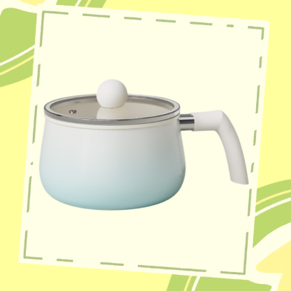 Ceramic Glaze milk pot Milk cup Healthy cooking Nonstick cookware Easy to clean high value 0 Fluorid