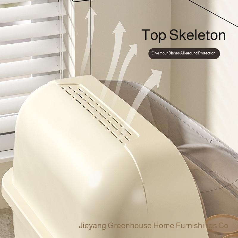 Bowl cutlery box storage box with lid cupboard kitchen household bowl plate storage rack dormitory d