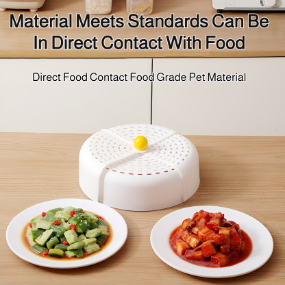 Household folding ventilation vegetable cover kitchen food cover anti-fly dining table household dus