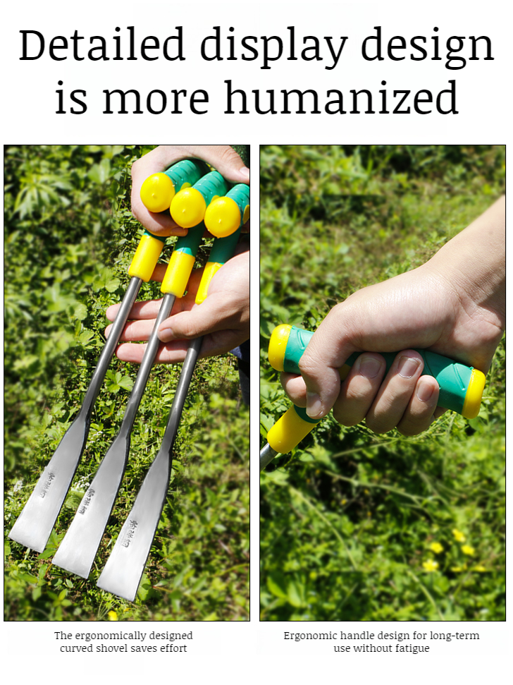 Manganese steel onion spade vegetable spade garlic spade hardened onion spade