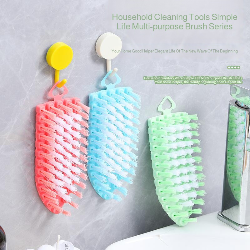Bendable corner brush, fruit and vegetable cleaning brush, bathtub brush, faucet cleaning brush, til