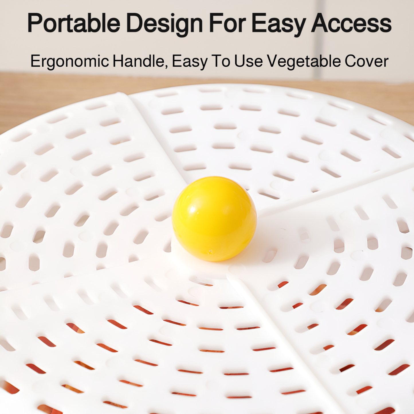 Household folding ventilation vegetable cover kitchen food cover anti-fly dining table household dus