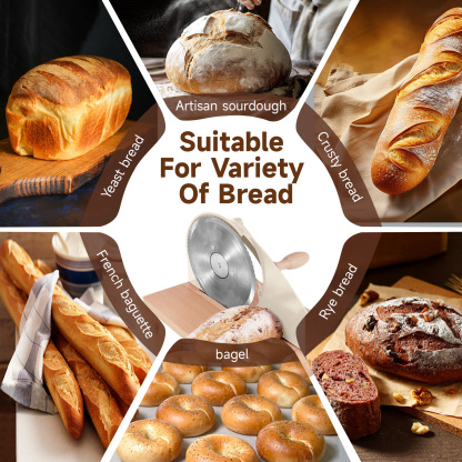 White Manual Bread Slicer