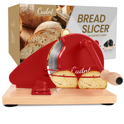 Red Manual Bread Slicer