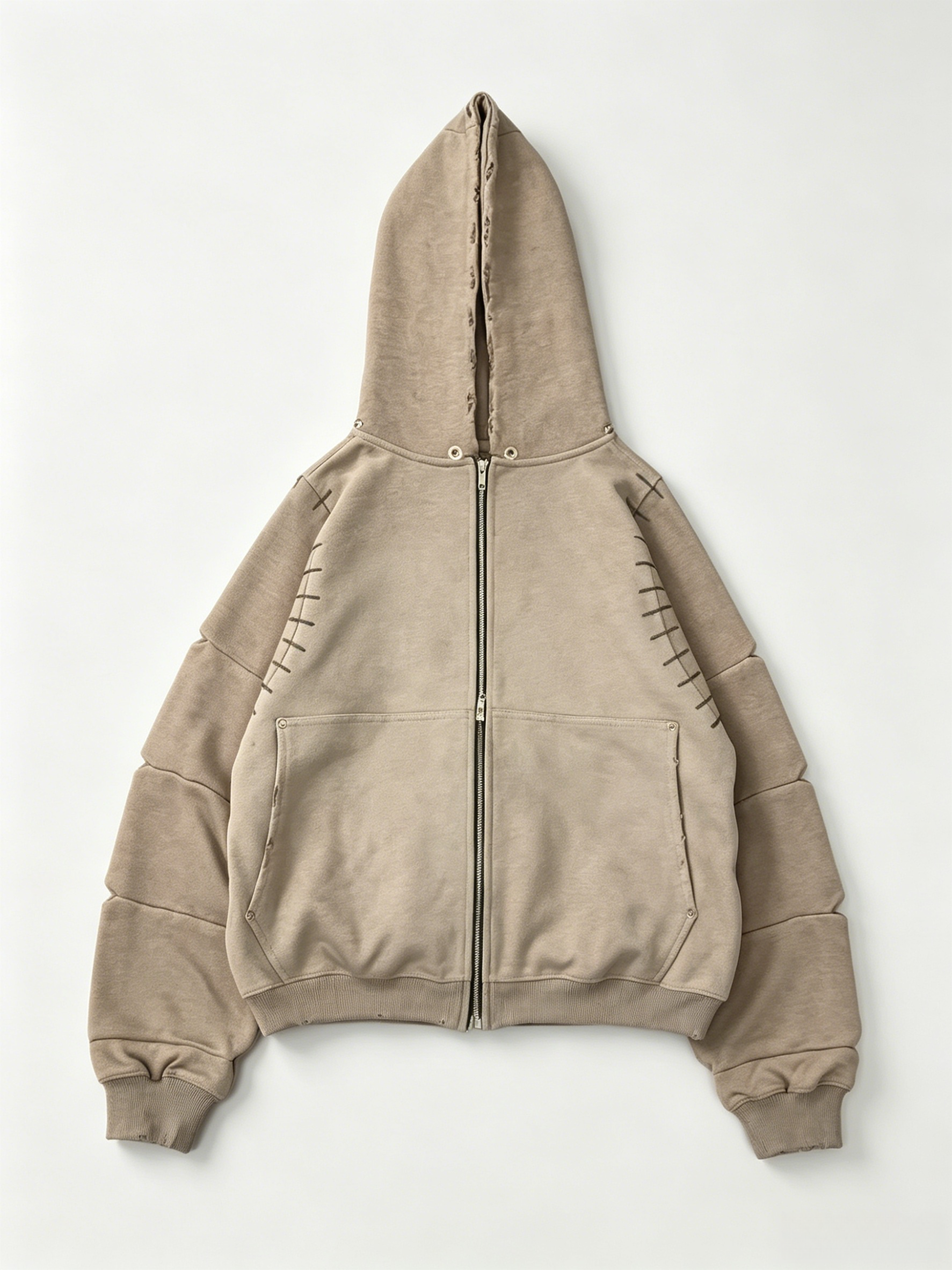 SHADOW STITCH ZIP HOODIE