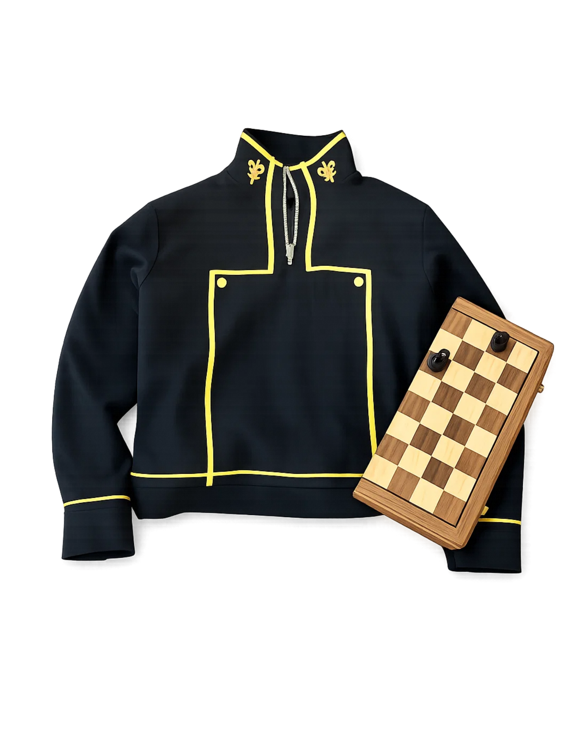 ROYAL CHECKMATE QUARTER-ZIP JACKET