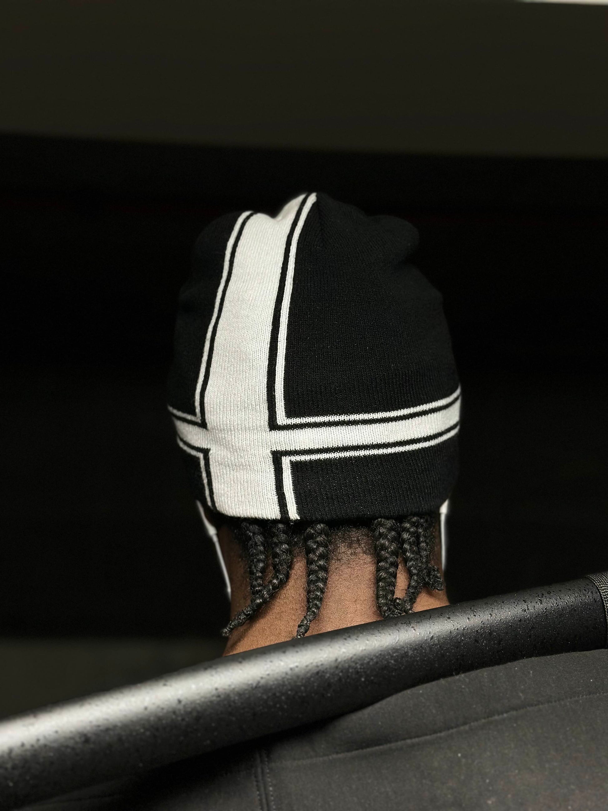Street‑Style Jacquard Knit Beanie