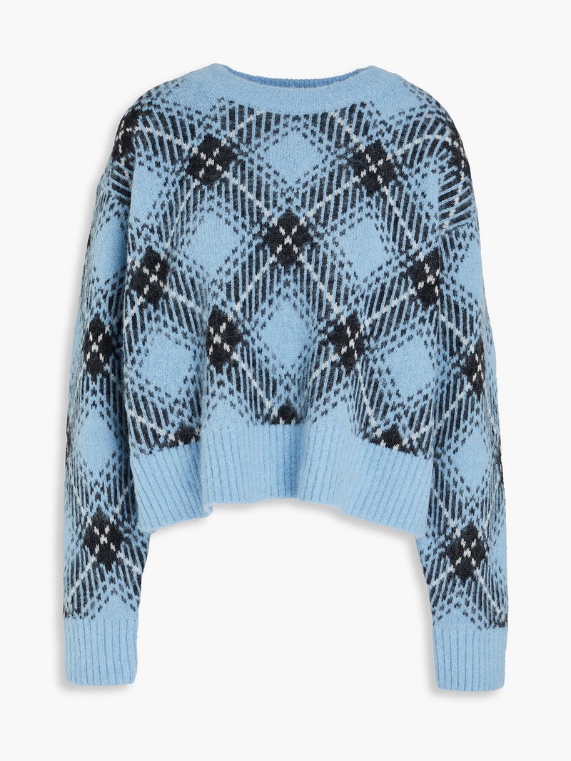 JACQUARD KNIT SWEATER