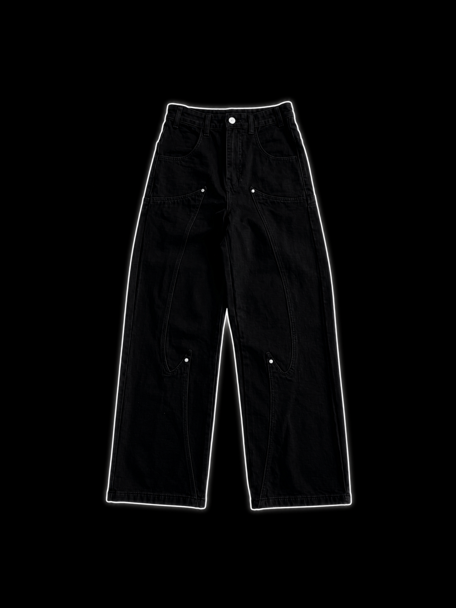 PHANTOM EMBROIDERED JEANS