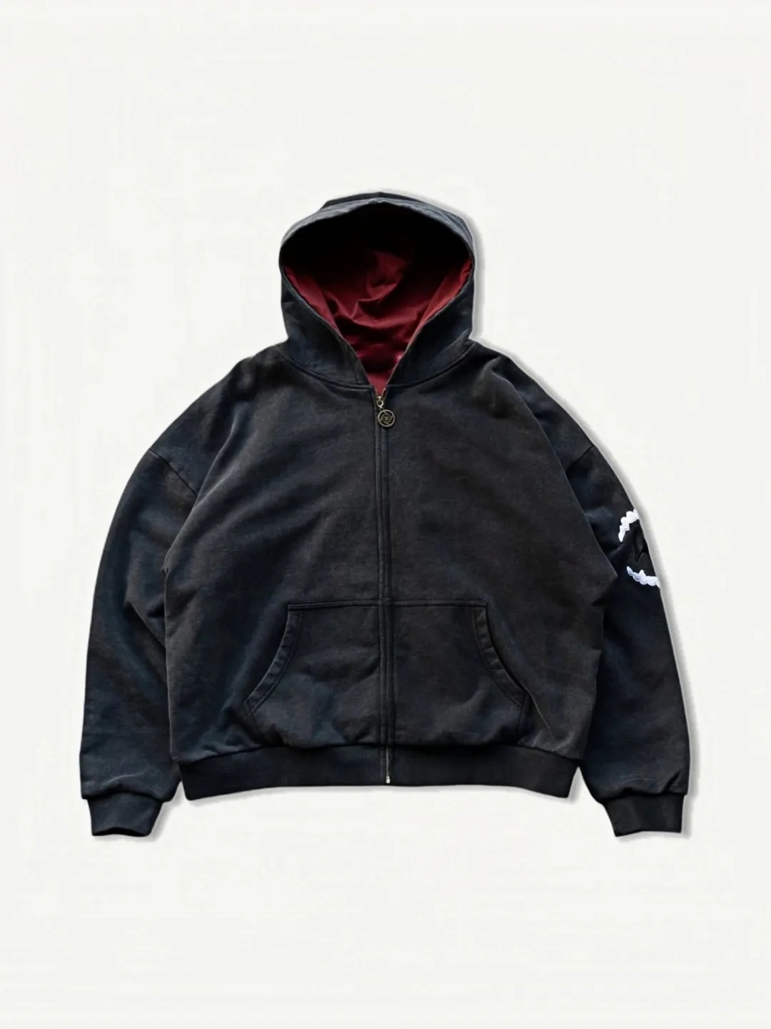 SPLIT FORM ZIP-UP