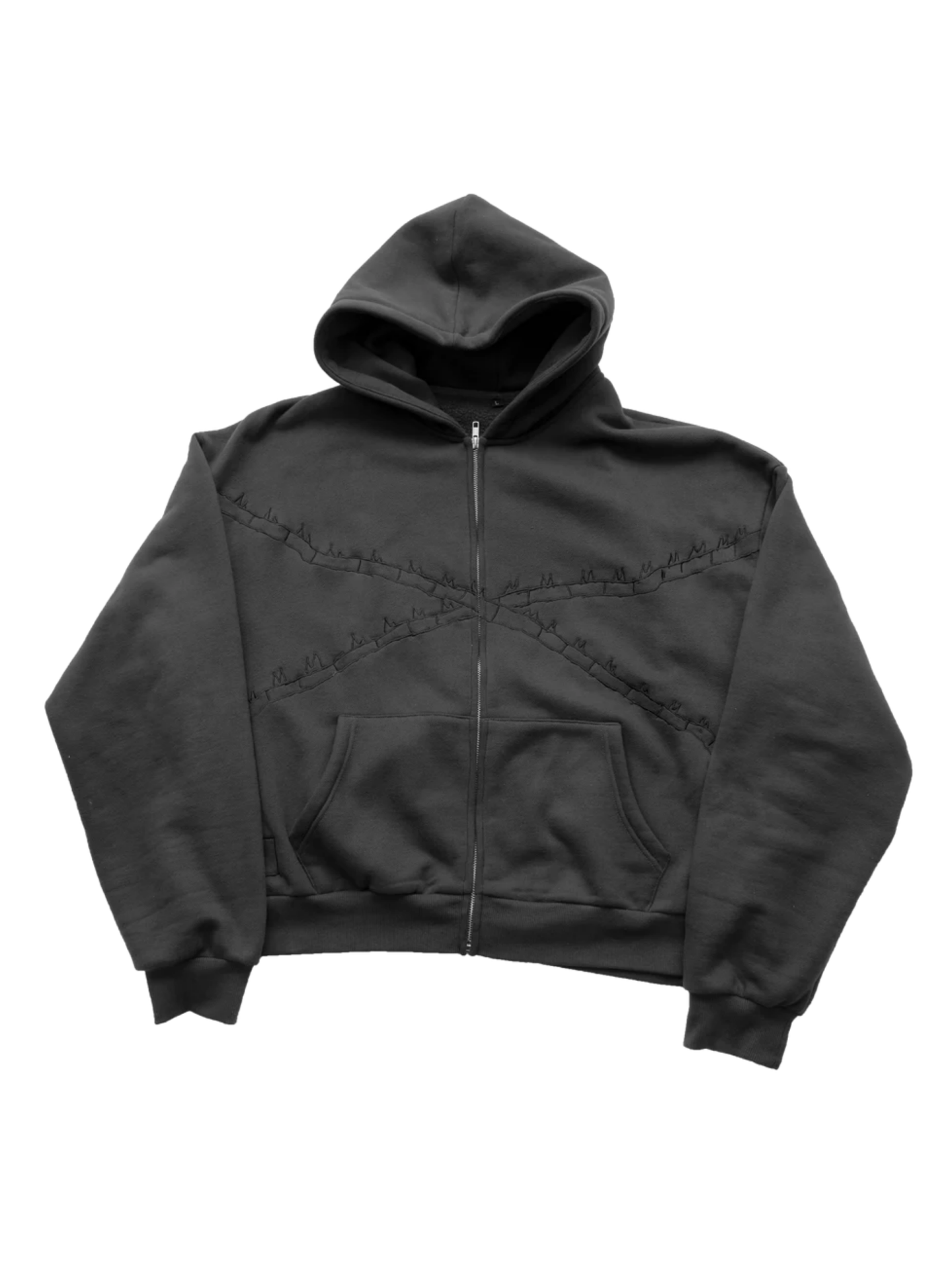 CHAINSAW ZIP-UP HOODIE