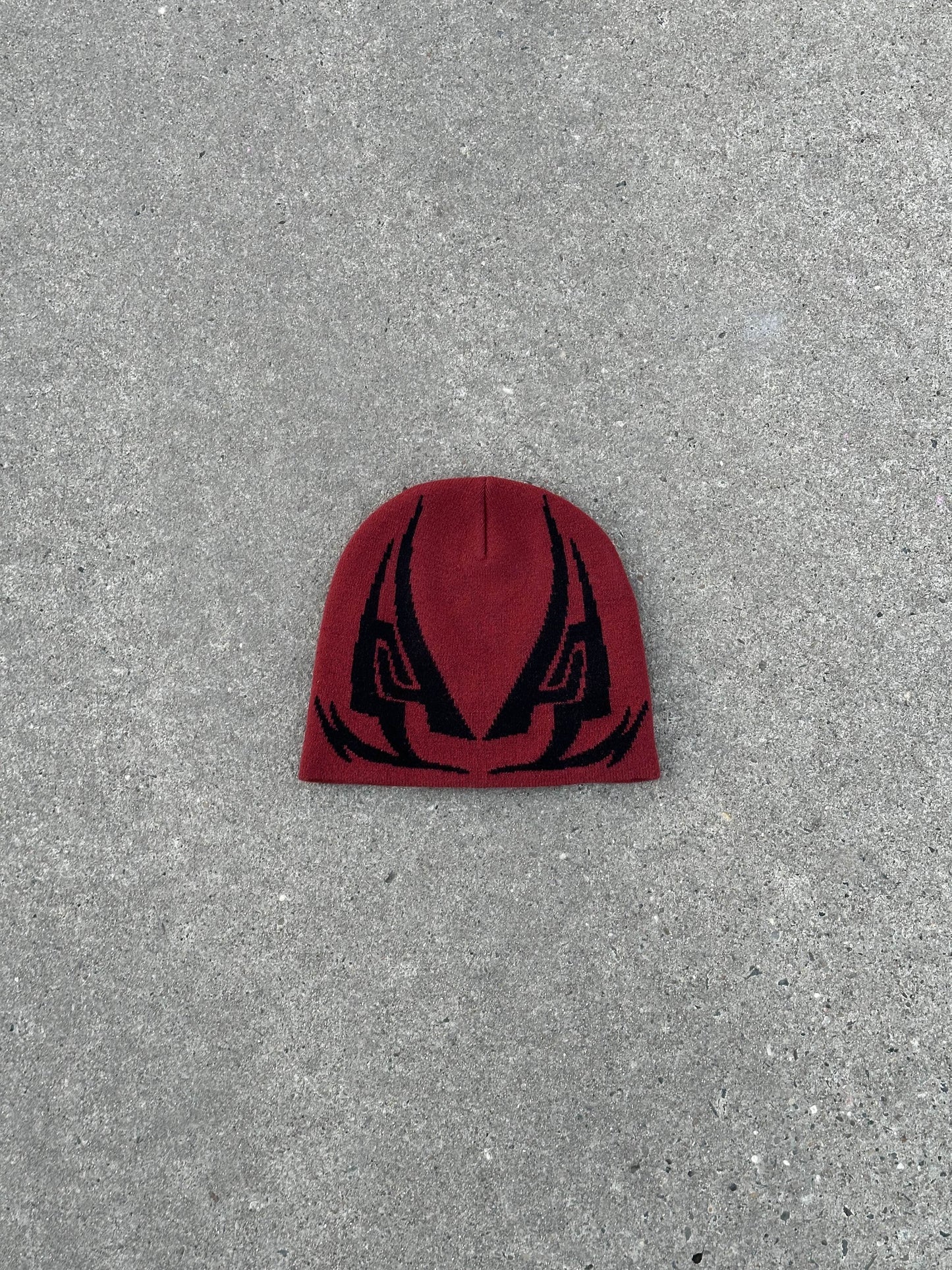Street‑Style Jacquard Knit Beanie