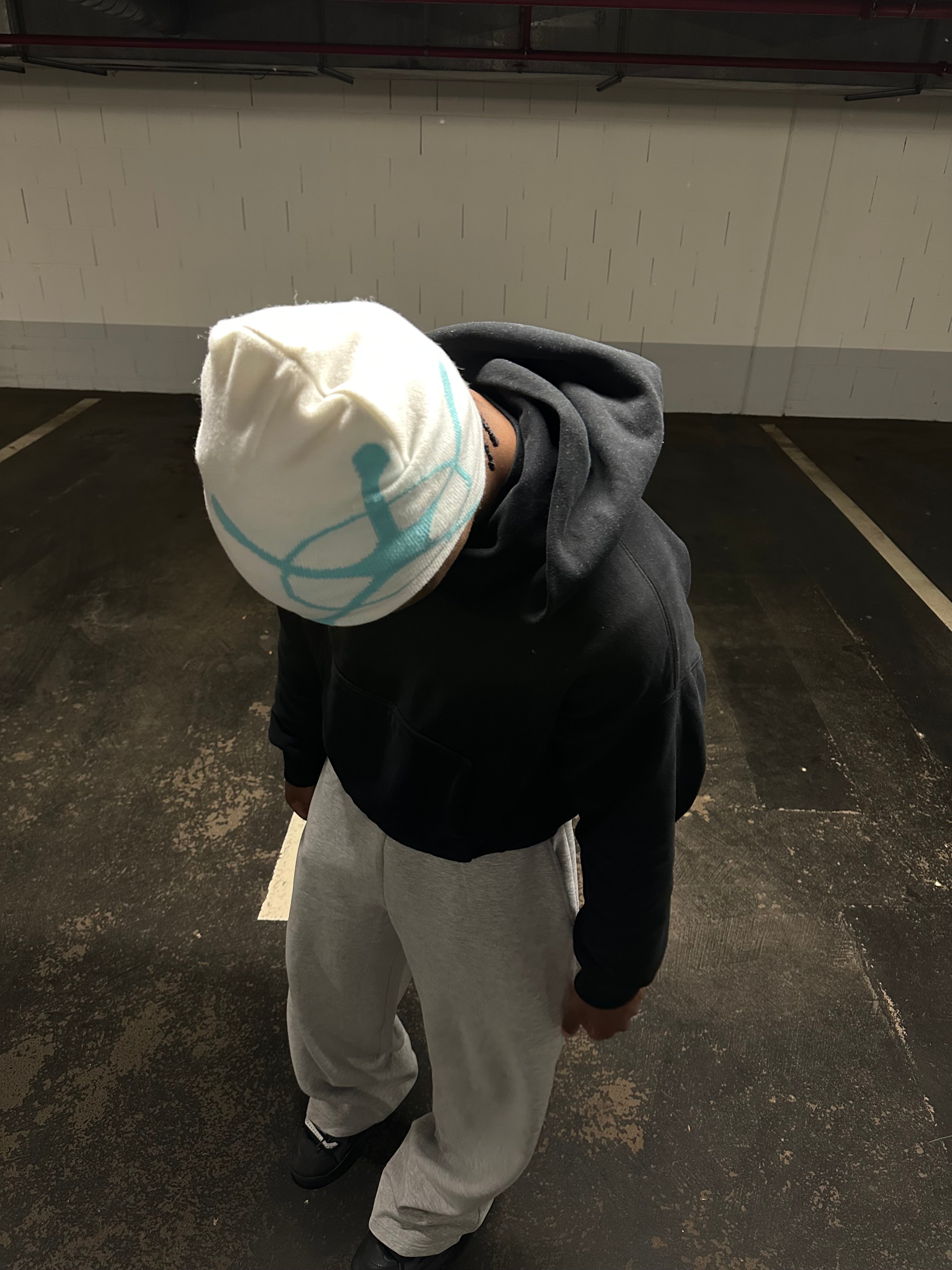 Street‑Style Jacquard Knit Beanie