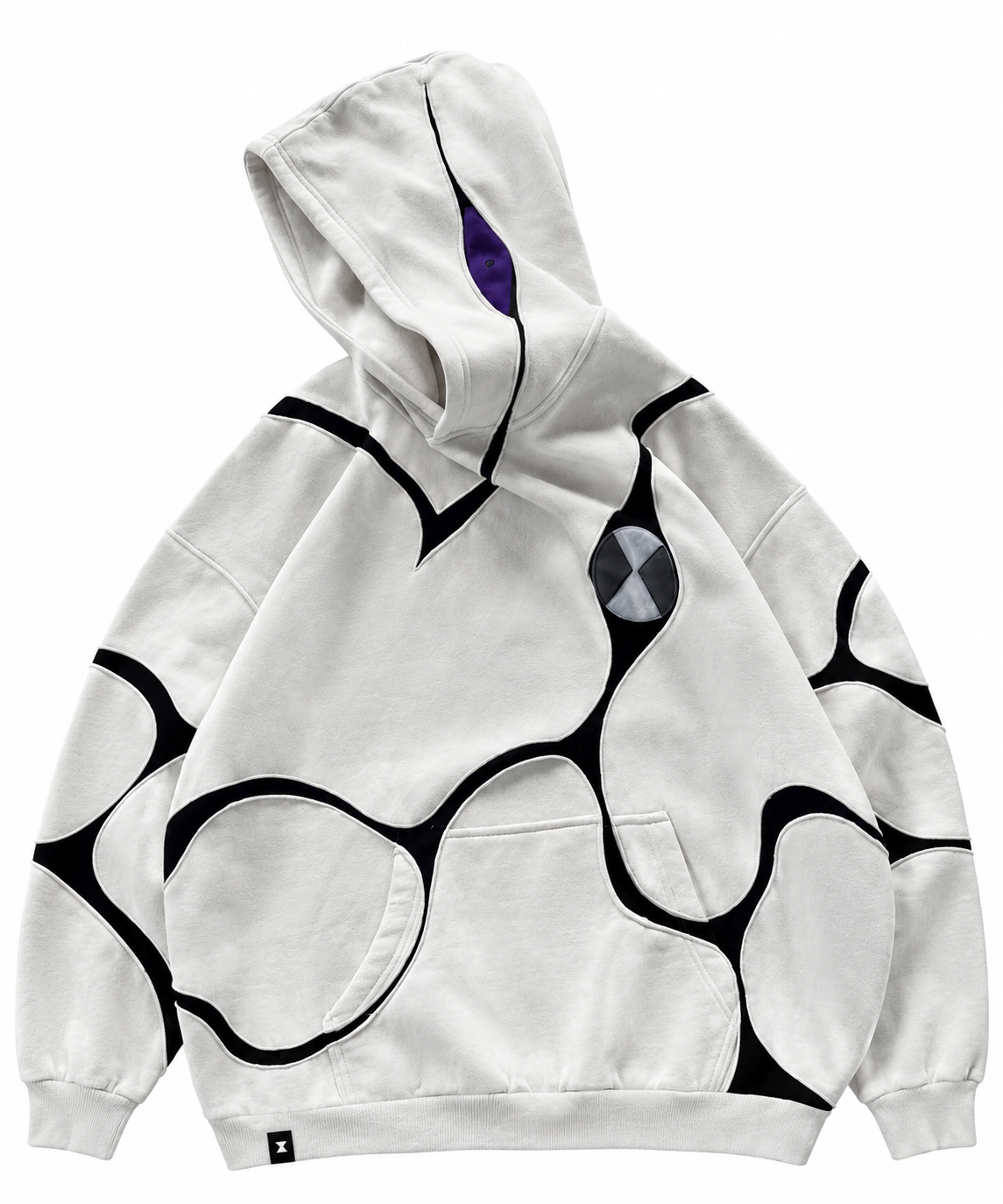 Cosmic Guardian Graphic Oversized Hoodie
