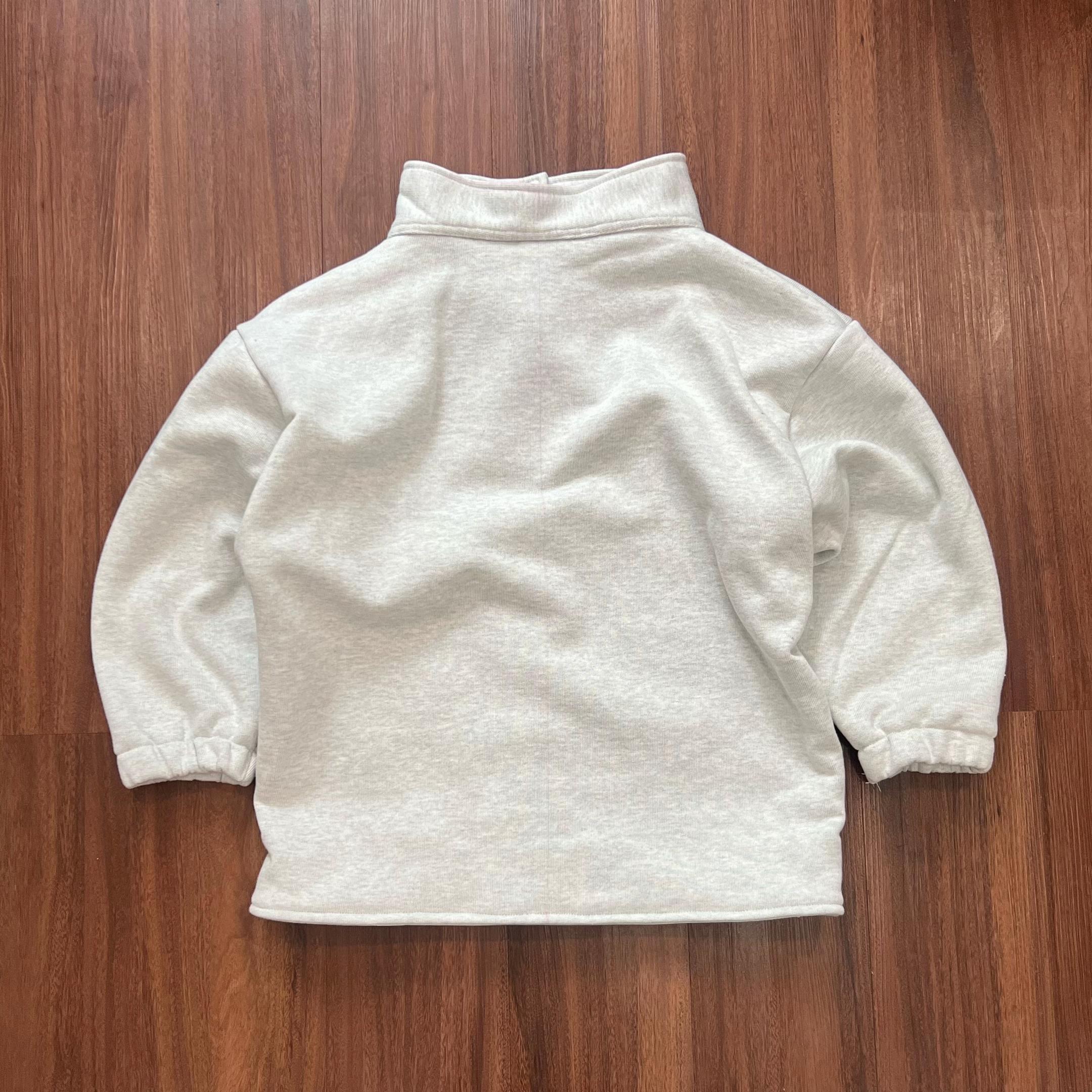 Asymmetrical Snap Button Fleece Jacket