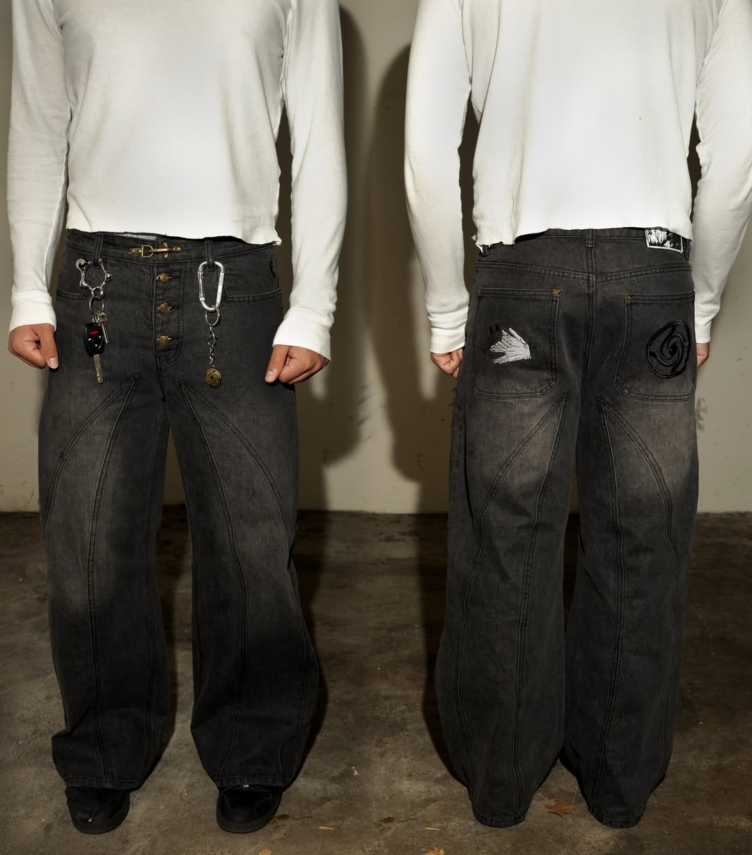 TWIN SHADE JEANS