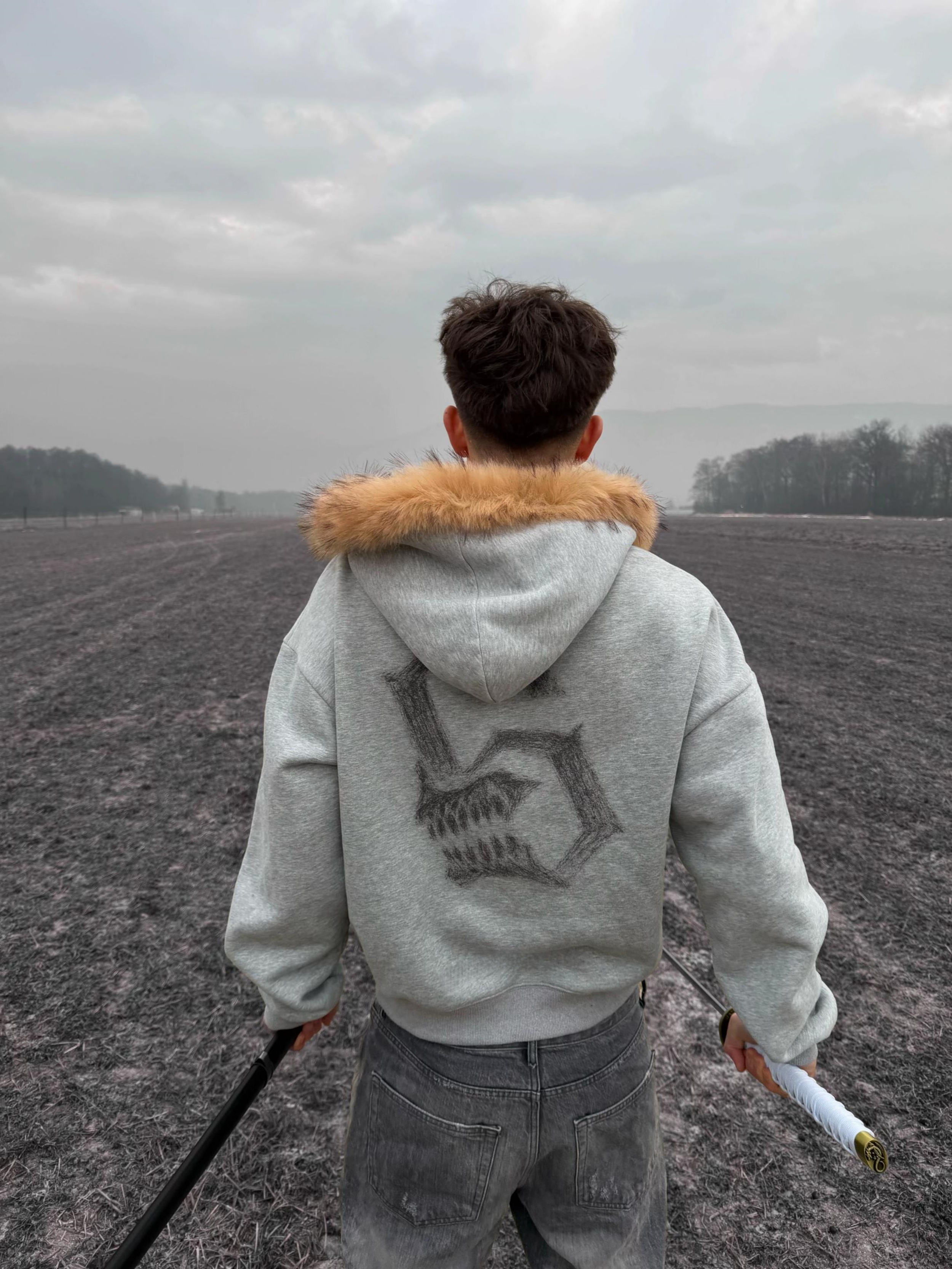 FERAL CLAW FUR ZIP UP