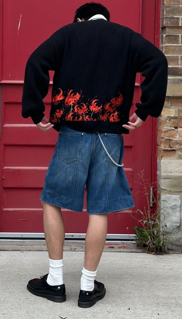  SPIDER LILY KNIT SWEATER