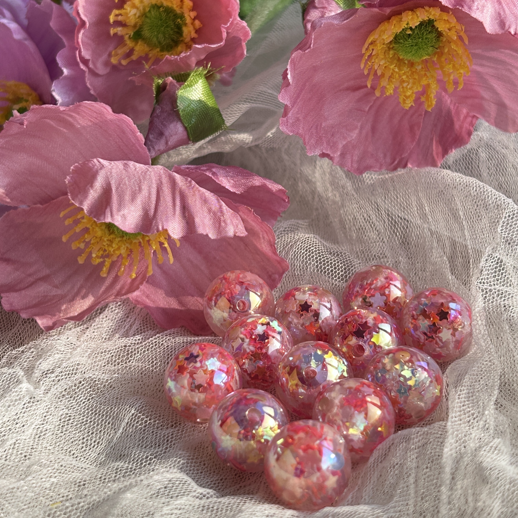 16mm Resin Bead