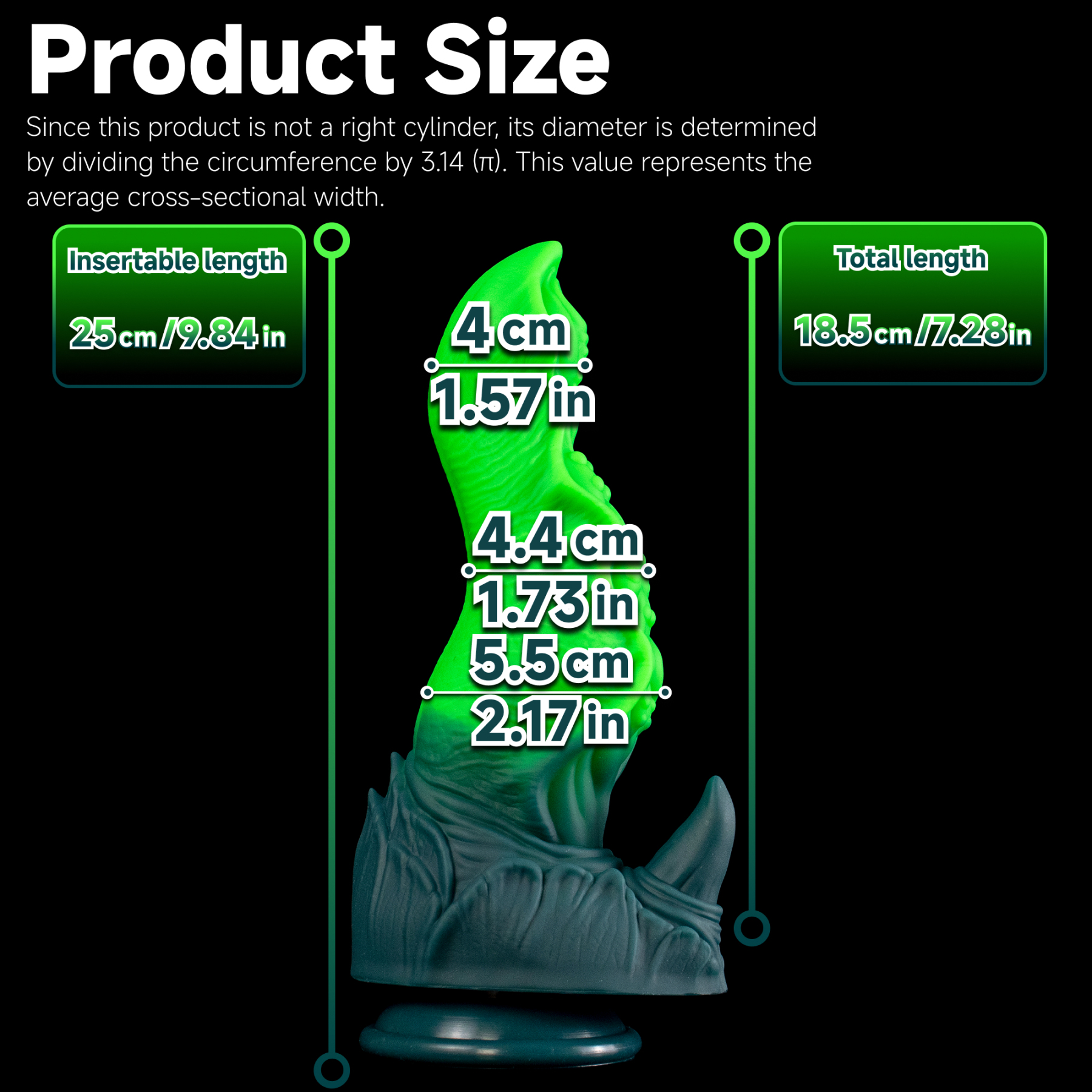 Glow Watcher - Ocular Textured Bioluminescent Alien Dildo | Korym