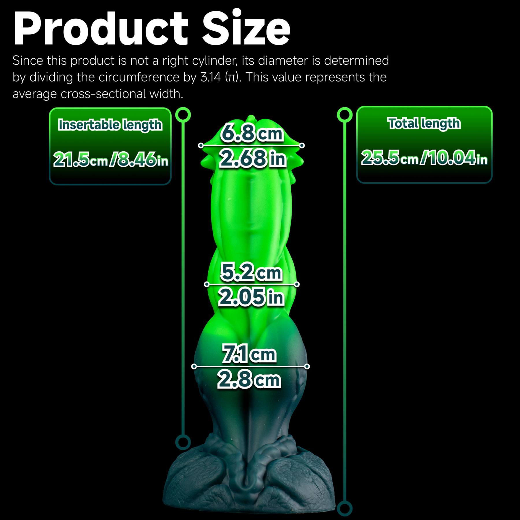 Helio-Phage Bloom - Bioluminescent Spiral Alien Dildo | Korym