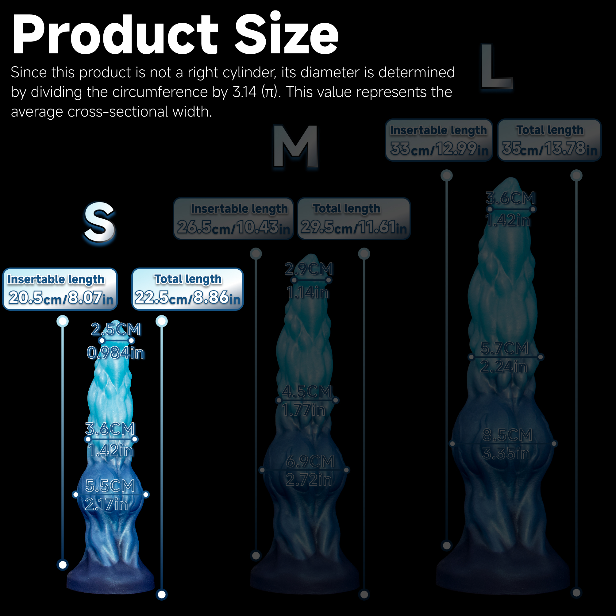 Scion of the Abyss Wolf—Fantasy Wolf Silicone Knot Dildo with Suction Cup