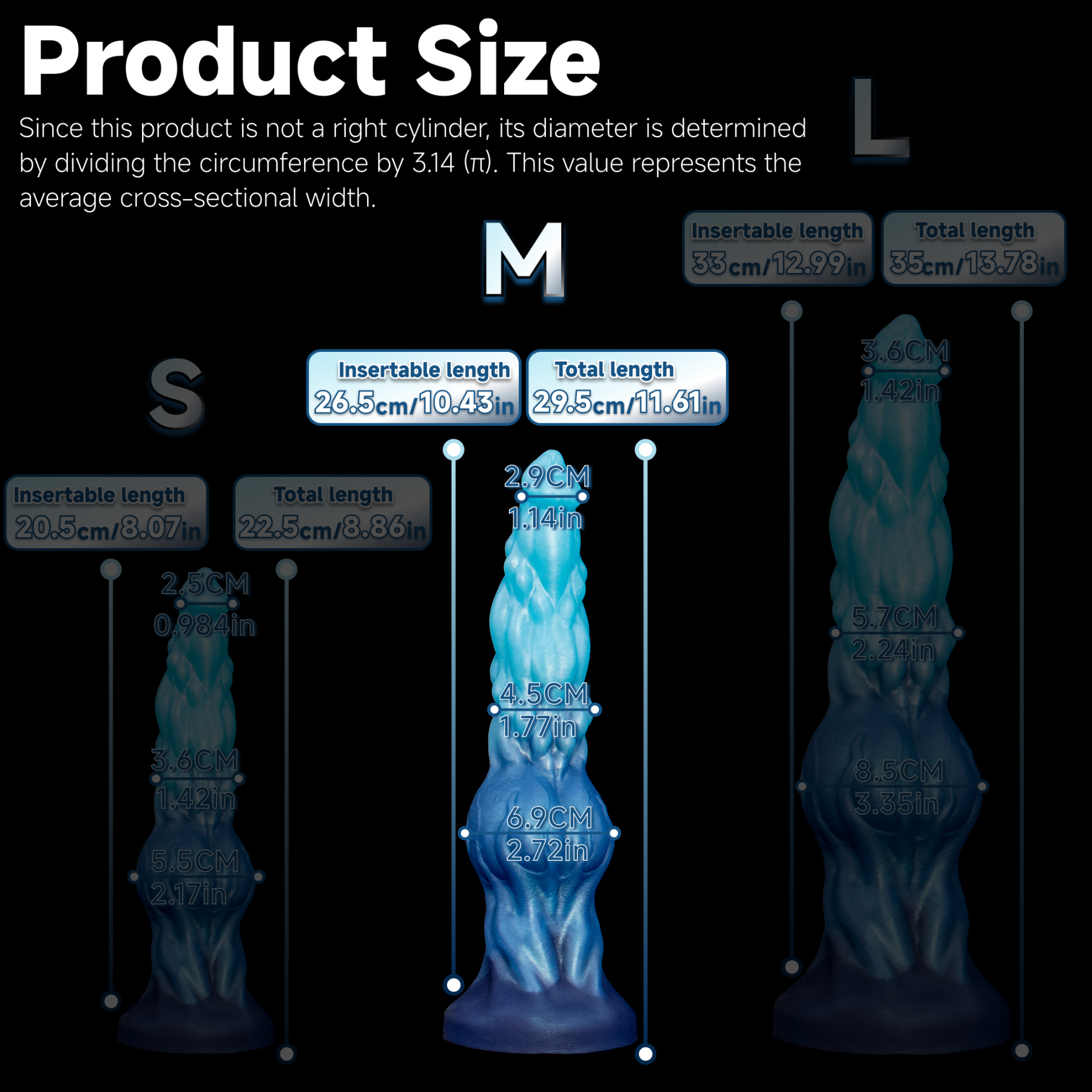 Scion of the Abyss Wolf—Fantasy Wolf Silicone Knot Dildo with Suction Cup